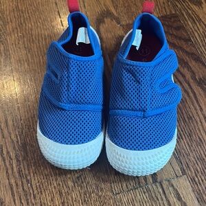 Kids Blue Mesh Slip-On Water Shoes